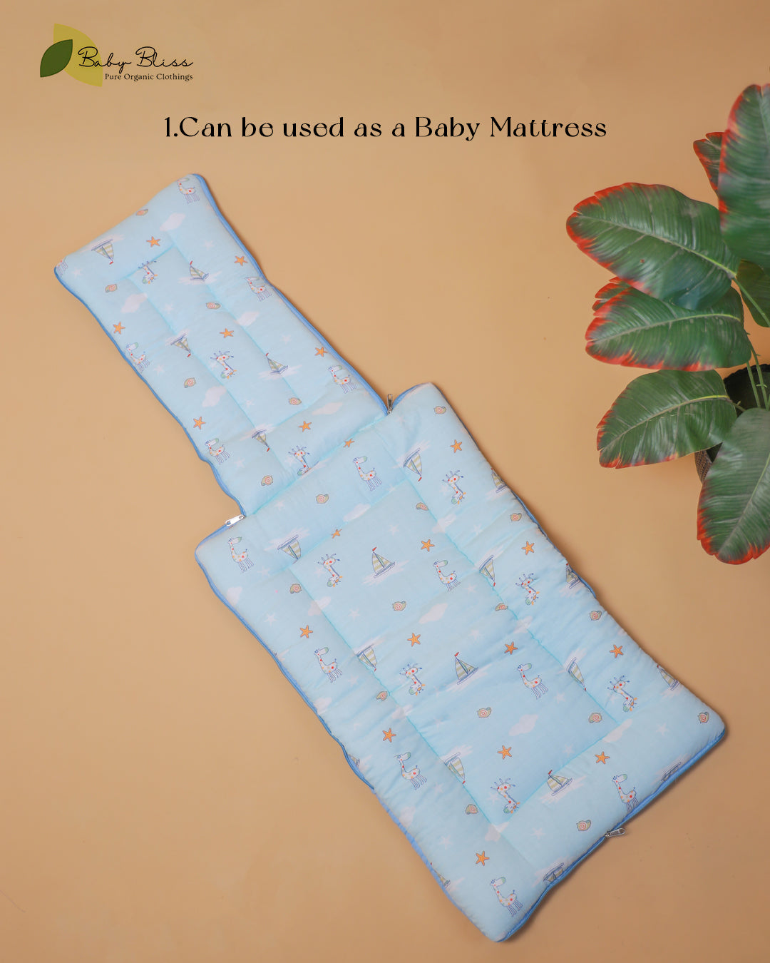 Muslin Baby Carrying Bed – 3 in 1