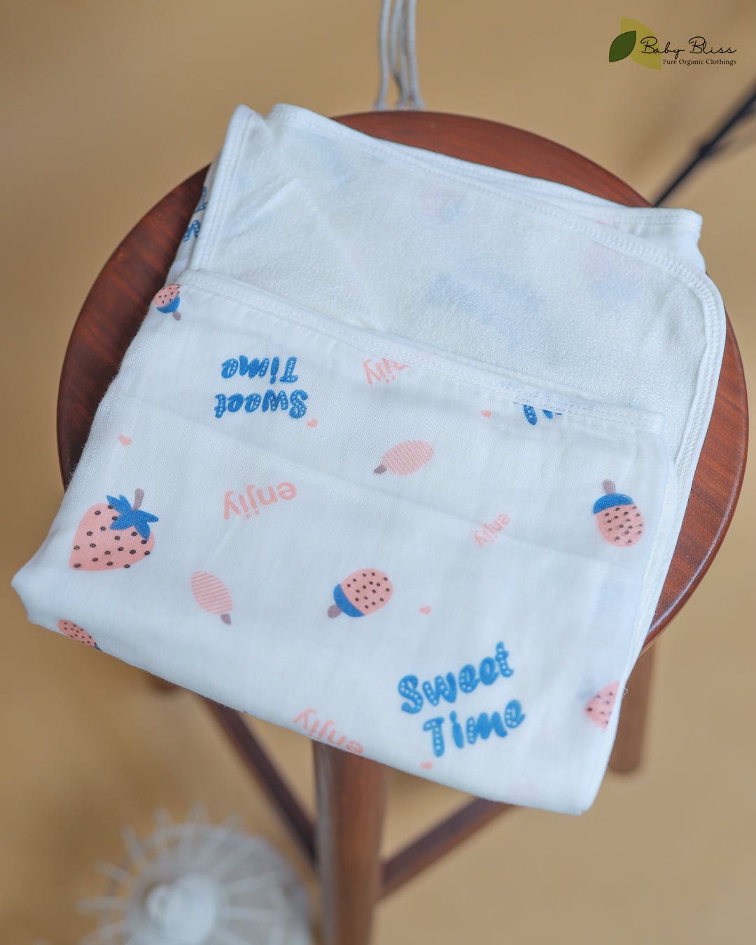 Muslin + Terry Bath Towel