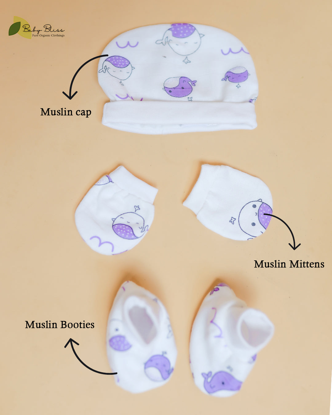 Muslin Newborn Essential Kit
