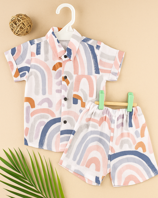 Muslin Digital Printed Co-Ord