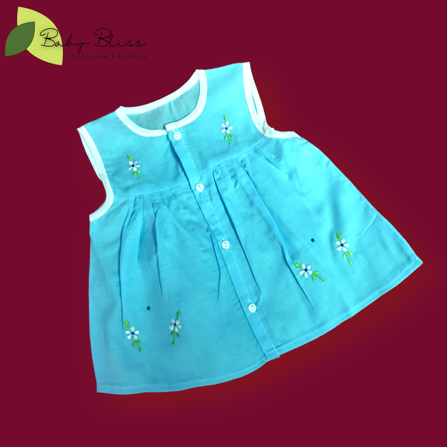 Cotton Embroidery Frock