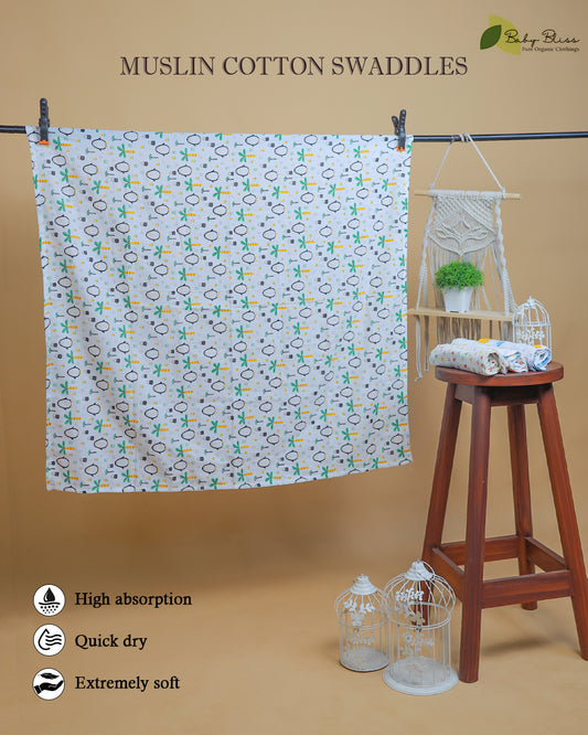 Muslin Cotton Swaddles