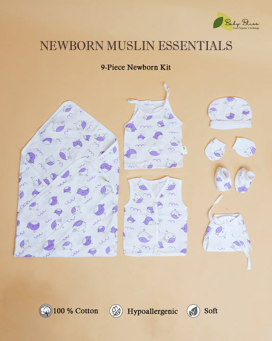 Muslin Newborn Essential Kit
