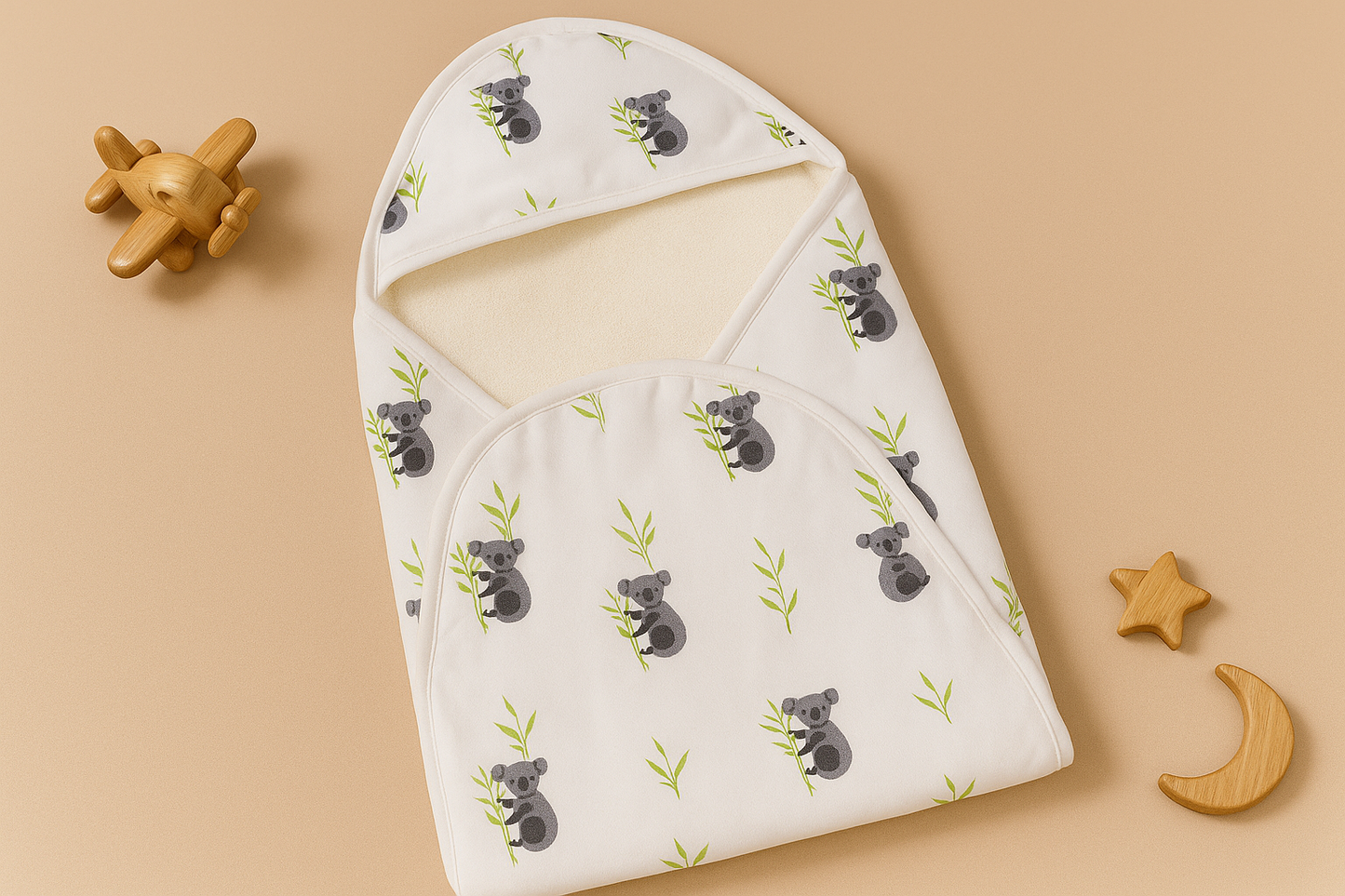 Bamboo Terry Hooded Blanket