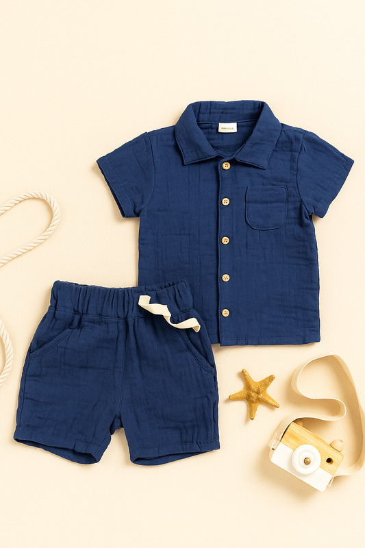 Branded Muslin Co-Ord