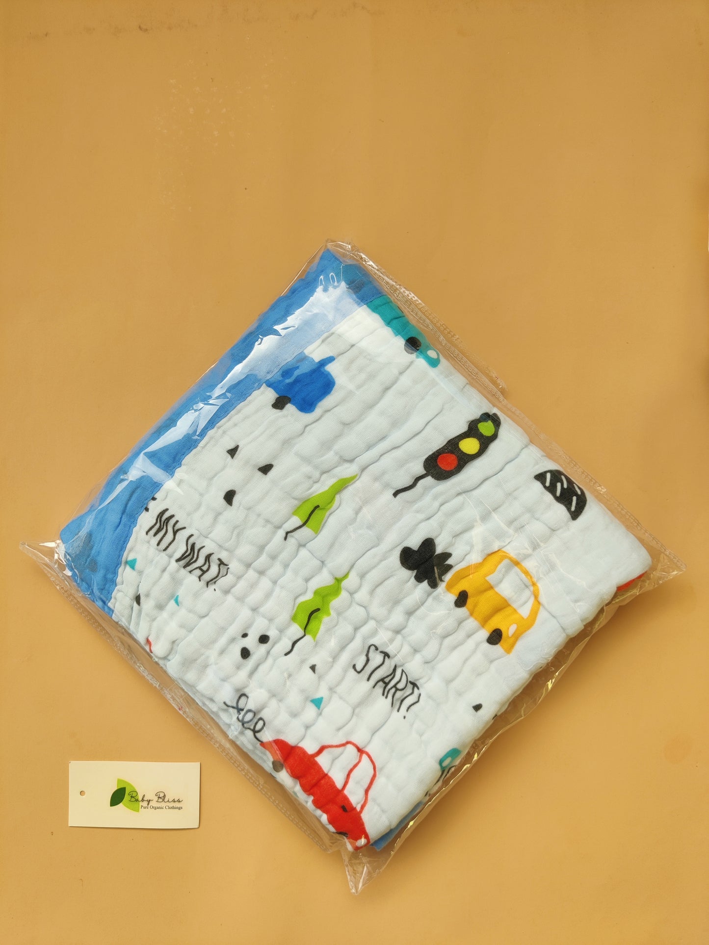 Crinkled Muslin Blankets - 6 Layered