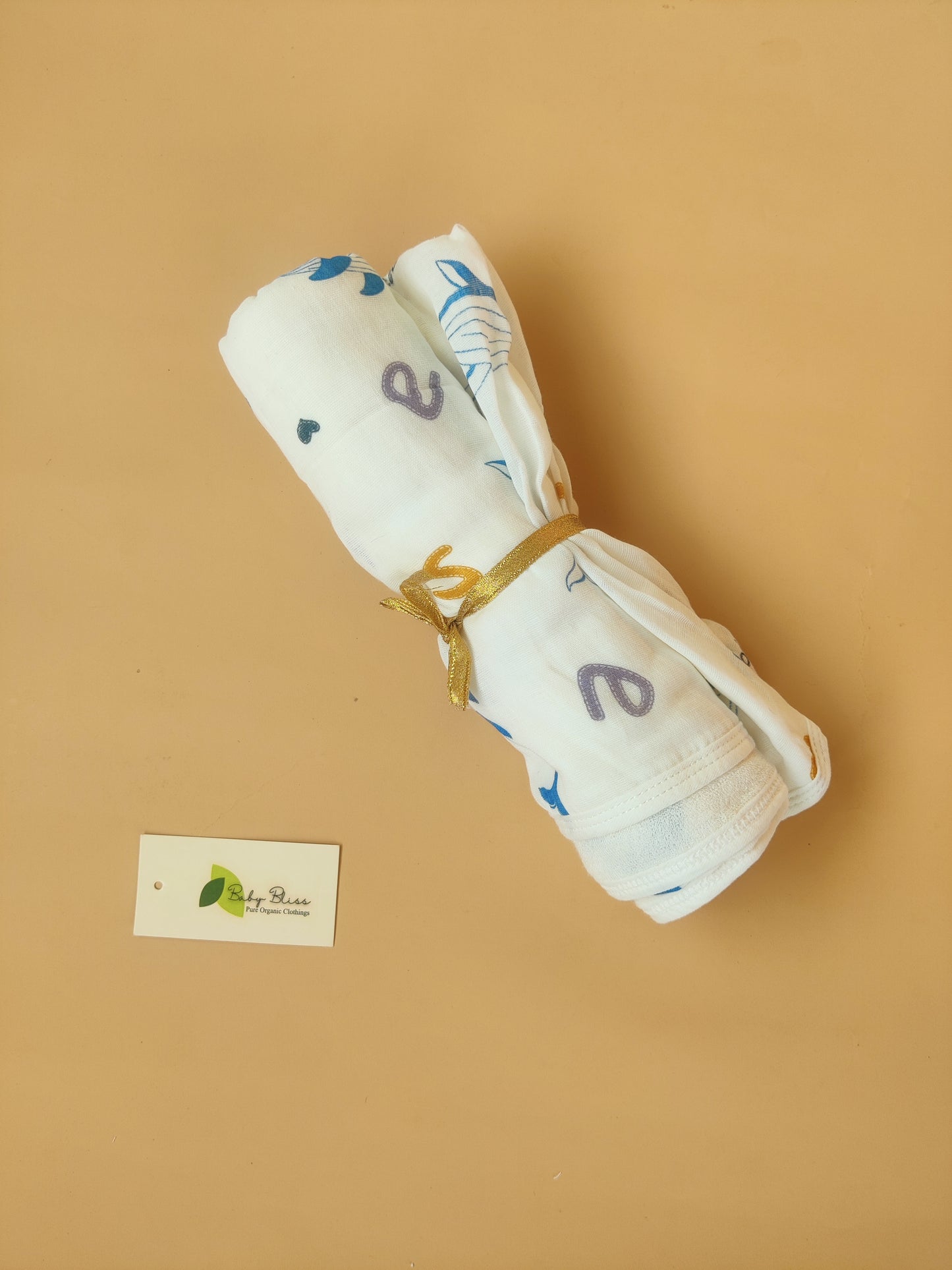 Muslin + Terry Bath Towel