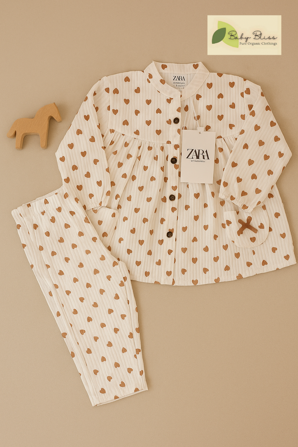 Premium Collared Co-Ord Set for Kids | Muslin & Seersucker