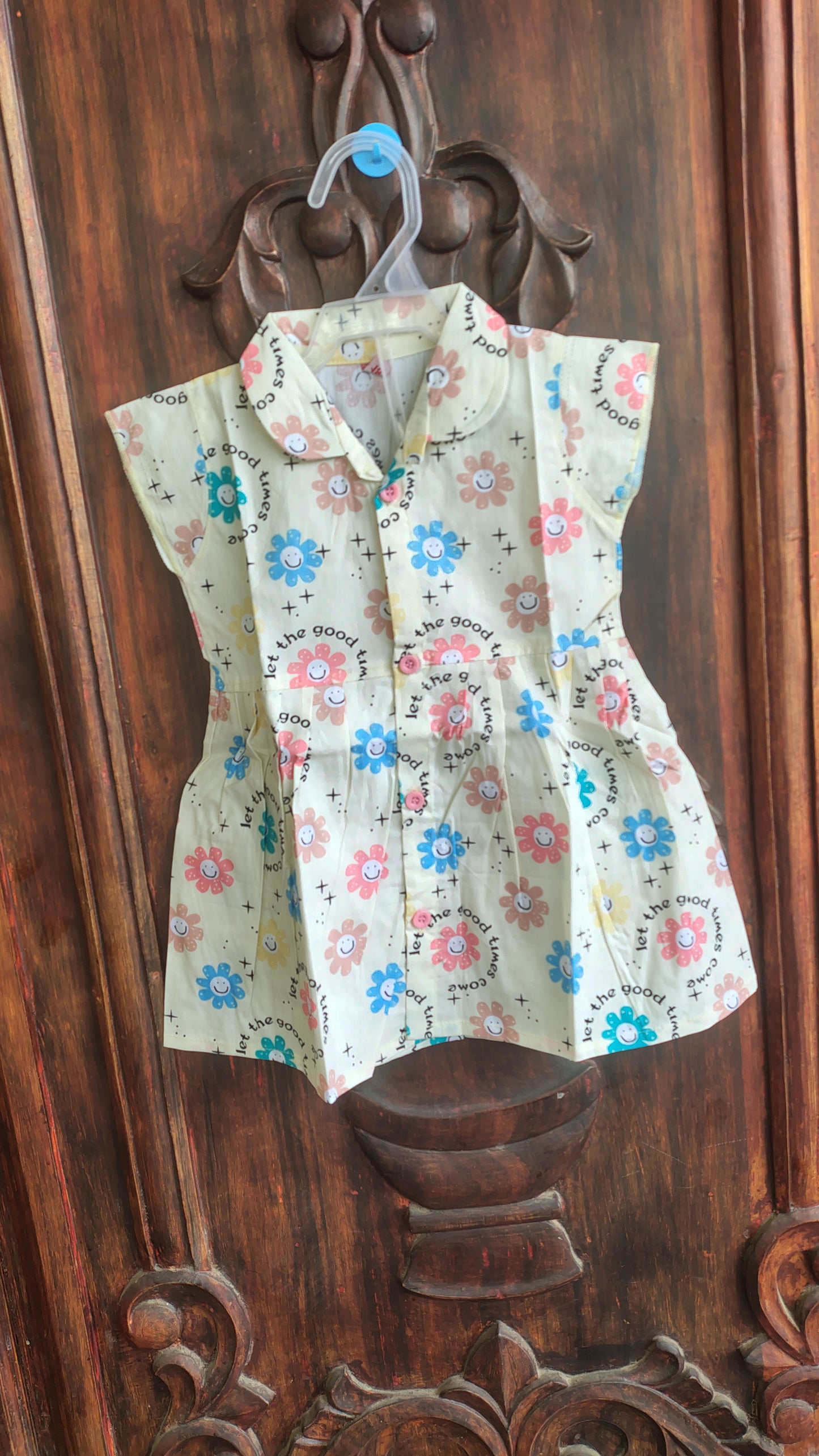 Cotton Collar Frocks