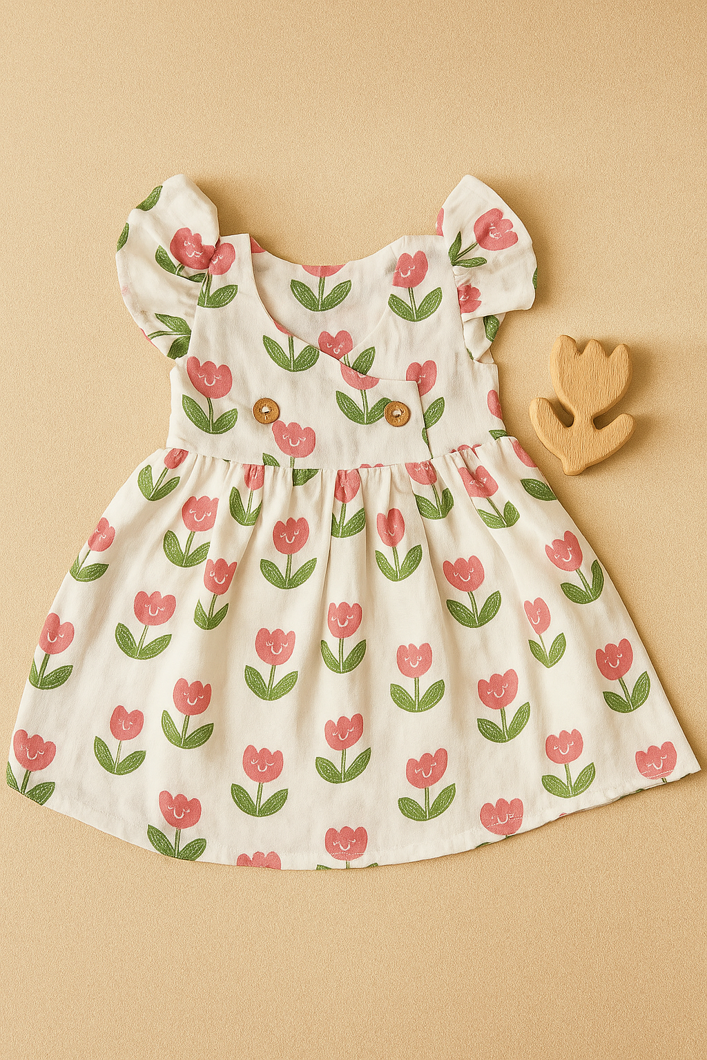 Premium Muslin Cross Over Frocks