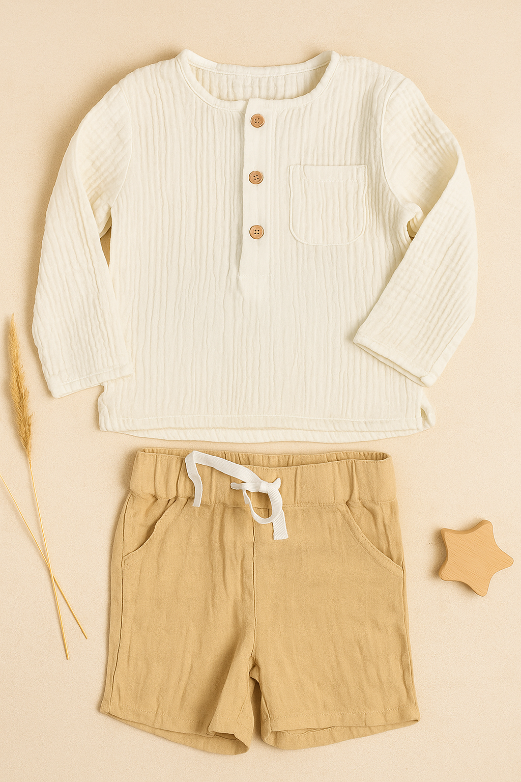 Branded Muslin Co-Ord