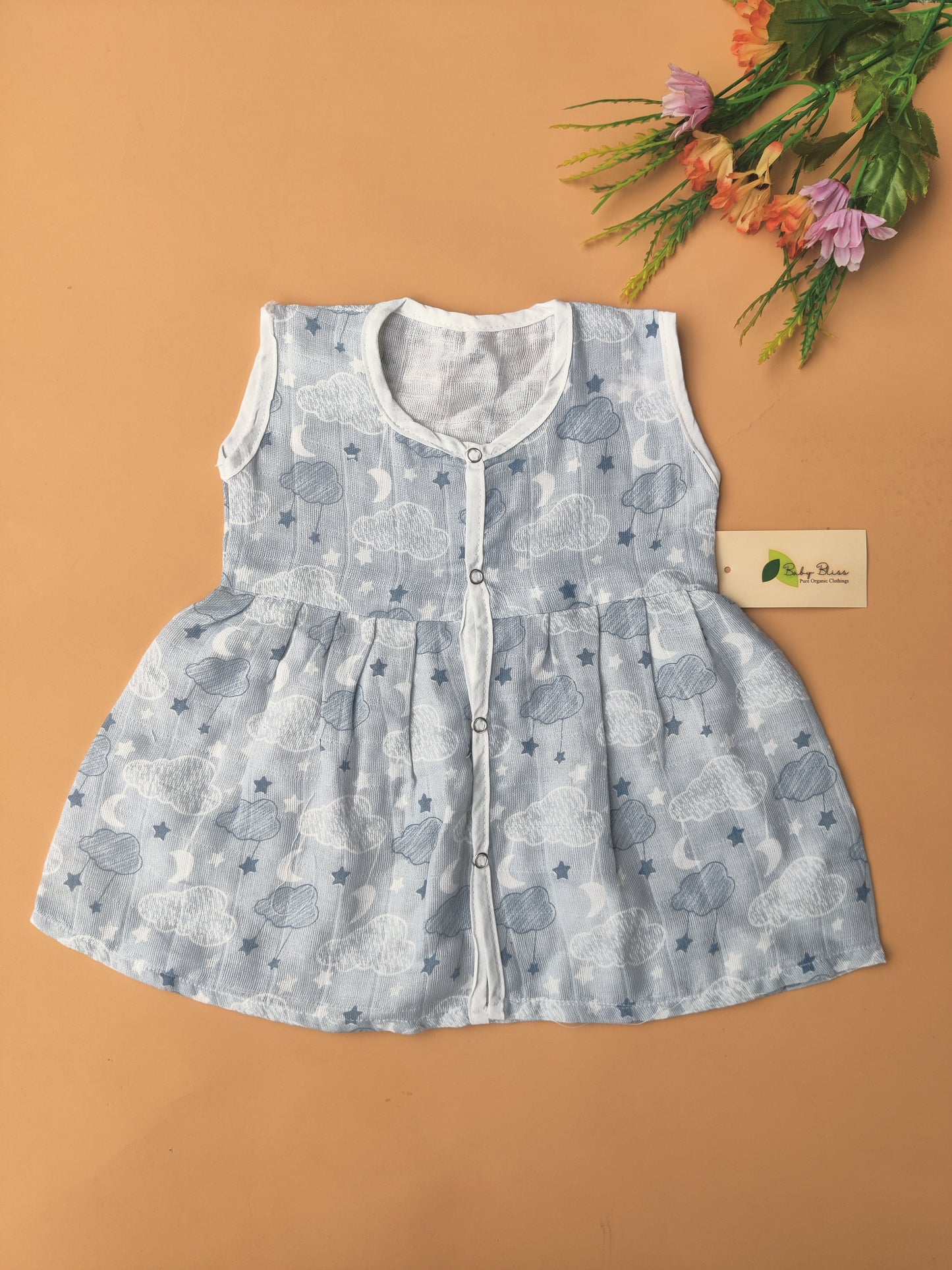 Muslin Frocks Combo (0-6 M)
