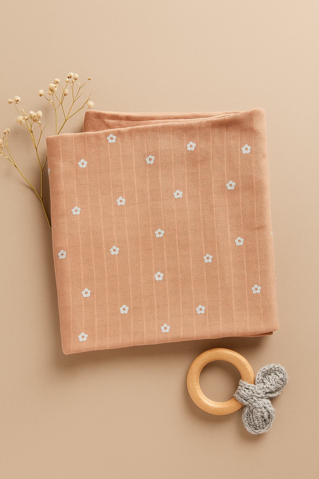Muslin Printed Bath Towel