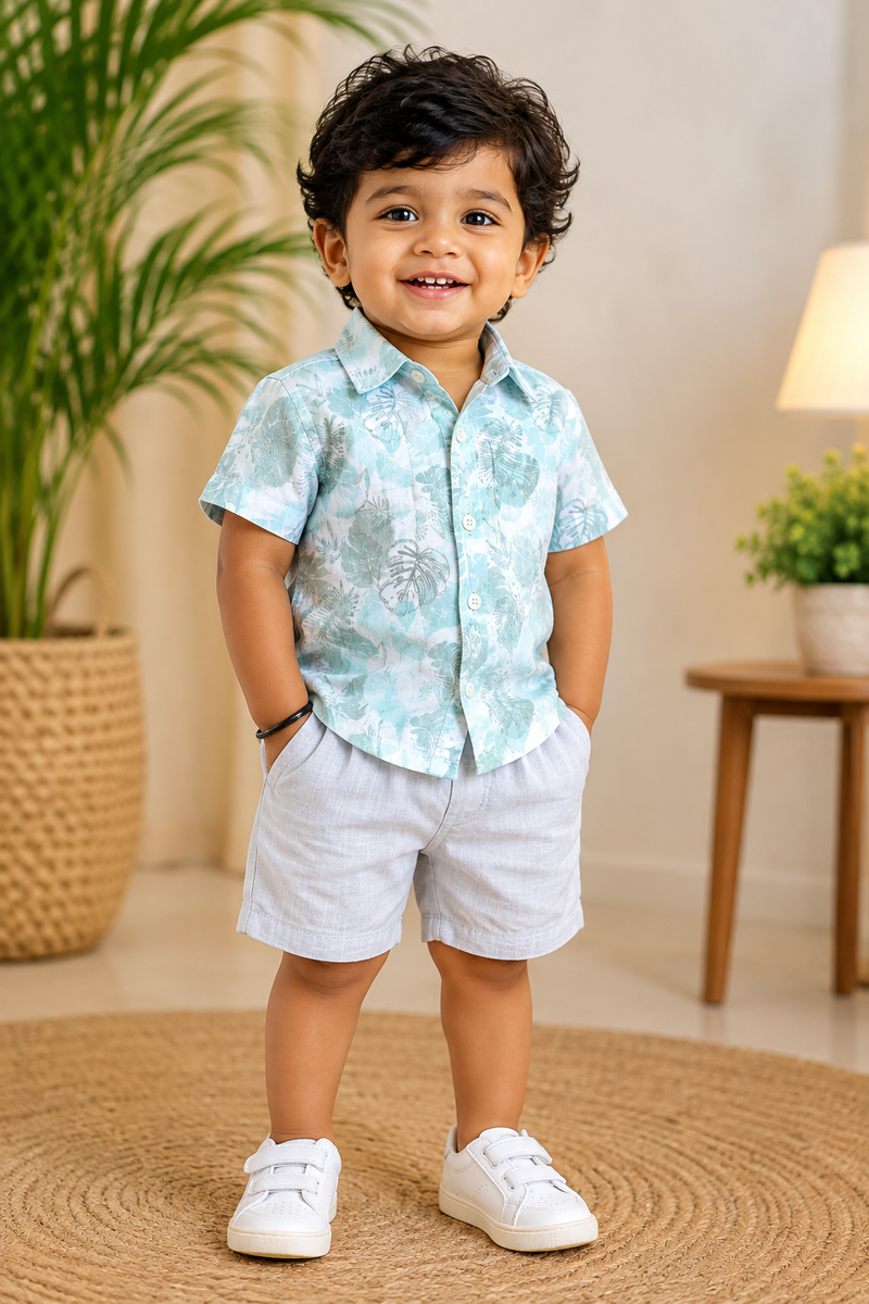 Muslin Digital Printed Co-Ord