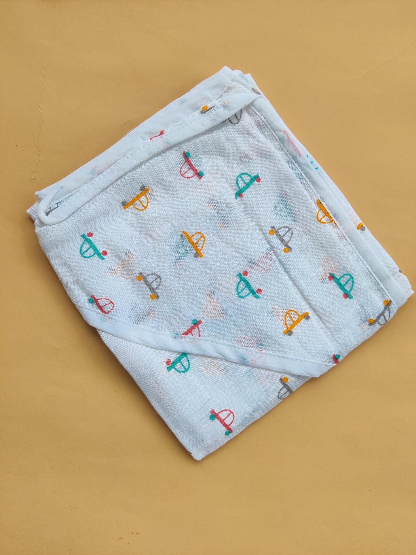 Muslin Hooded Towel – Single Layered