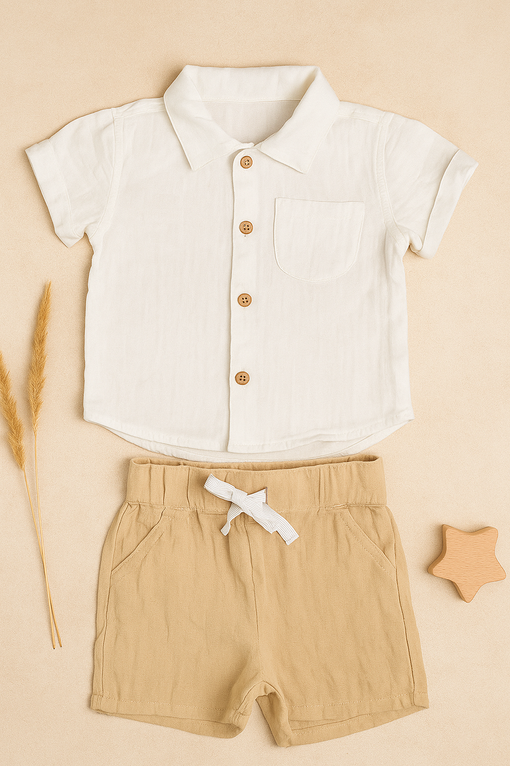 Branded Muslin Co-Ord