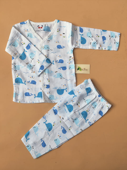 Muslin Sleepsuit (0-1Yr)