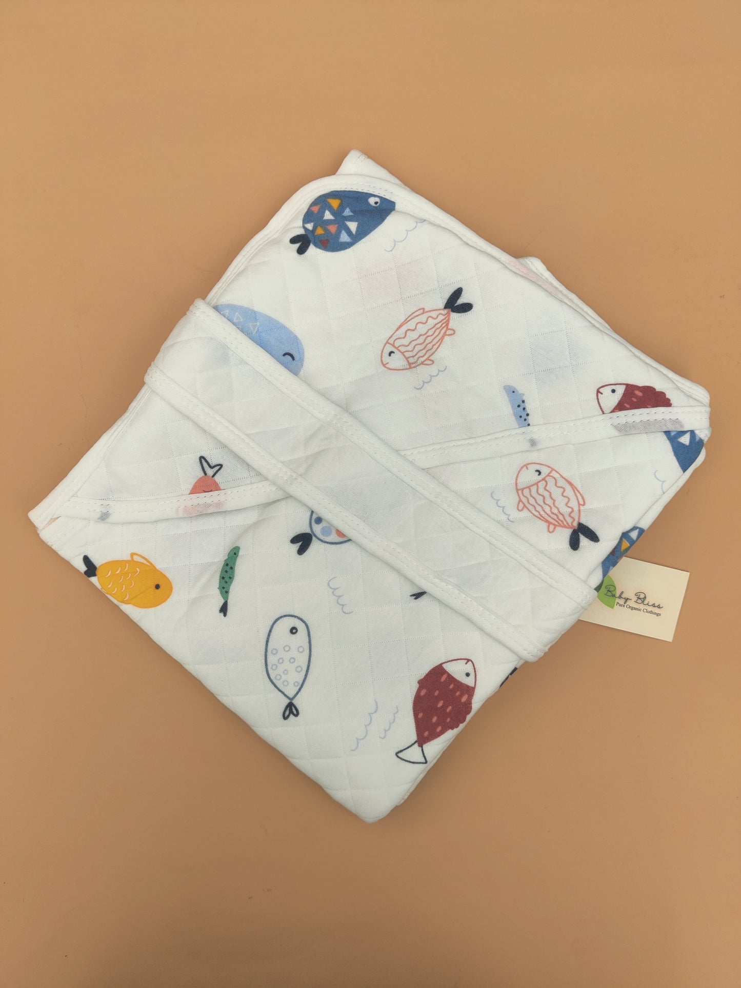 Imported Muslin Hooded Towel with Belt