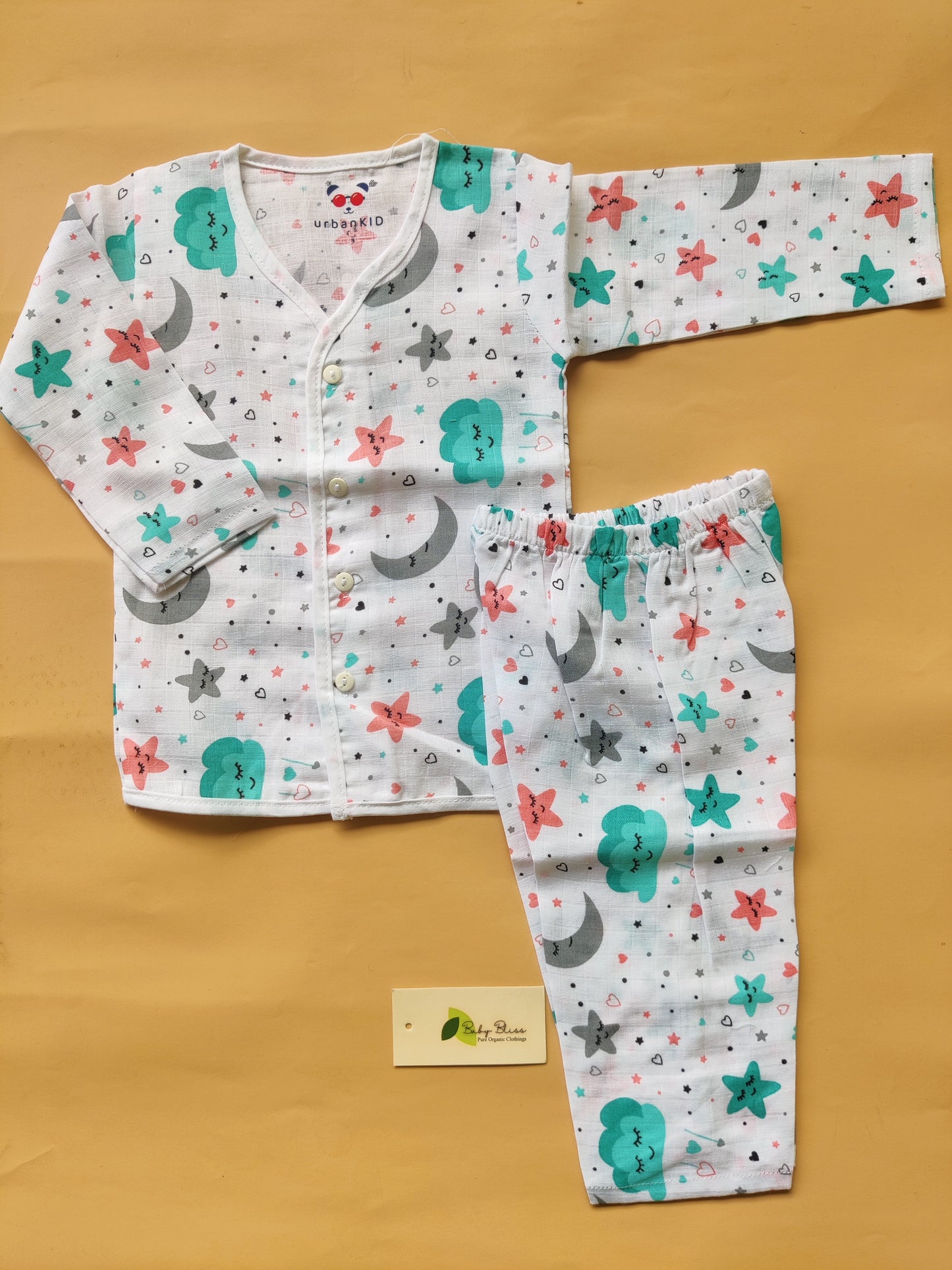 Muslin Sleepsuit (0-1Yr)