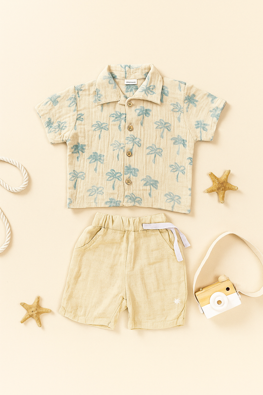 Branded Muslin Co-Ord