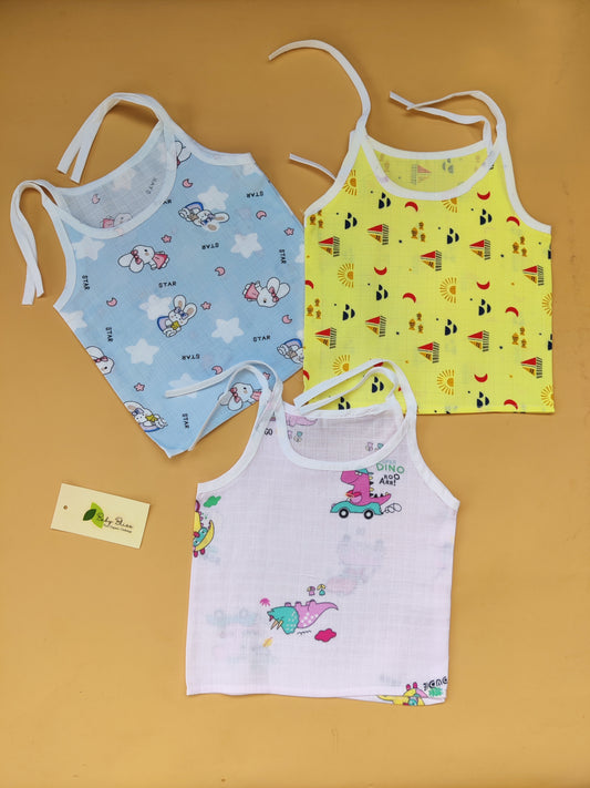 Muslin Knot Jablas - Color Printed