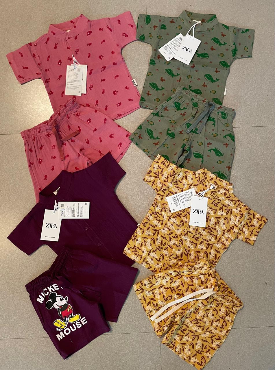 Printed Muslin Co-Ord
