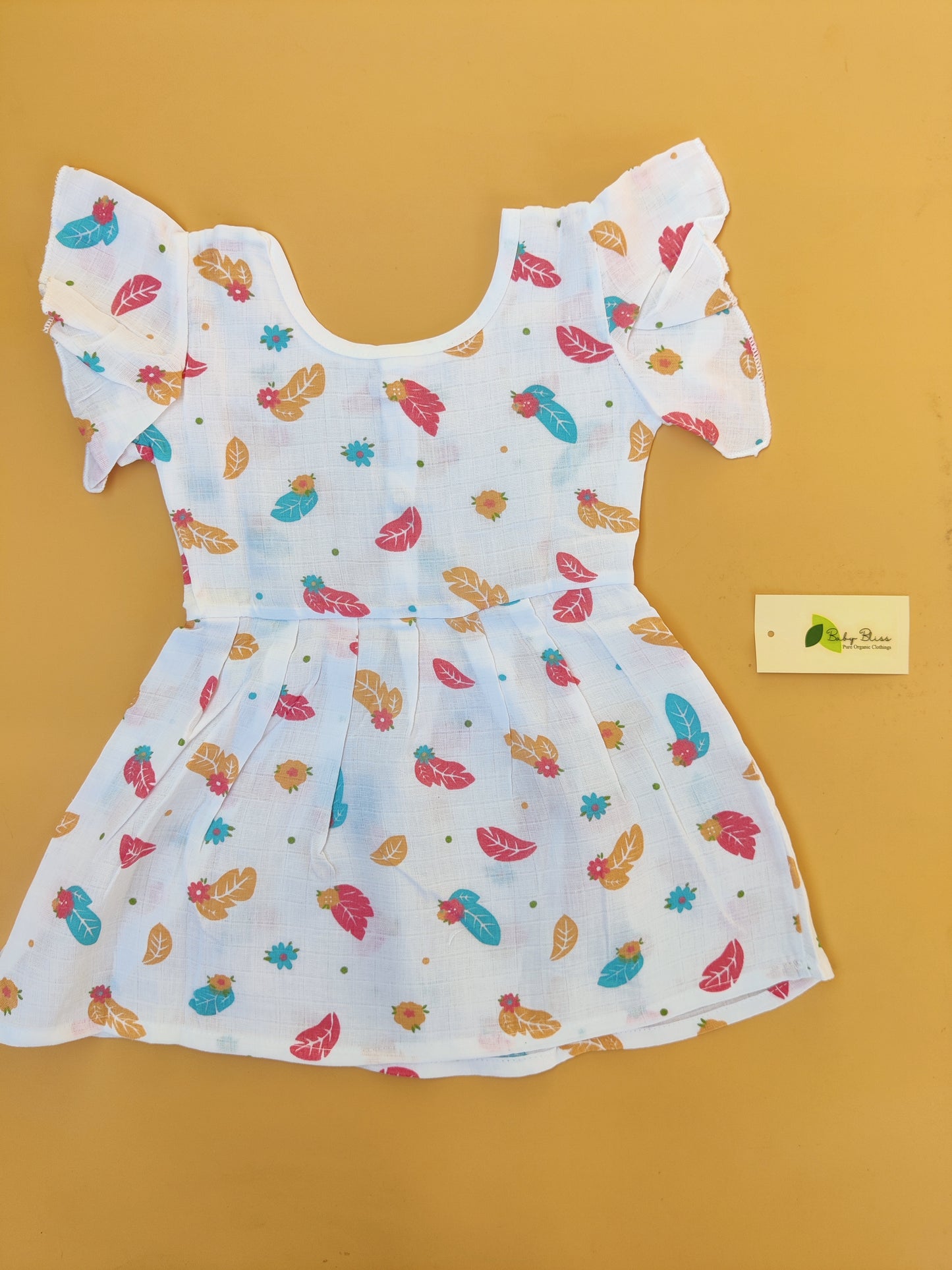 Muslin Umbrella Sleeve Frocks