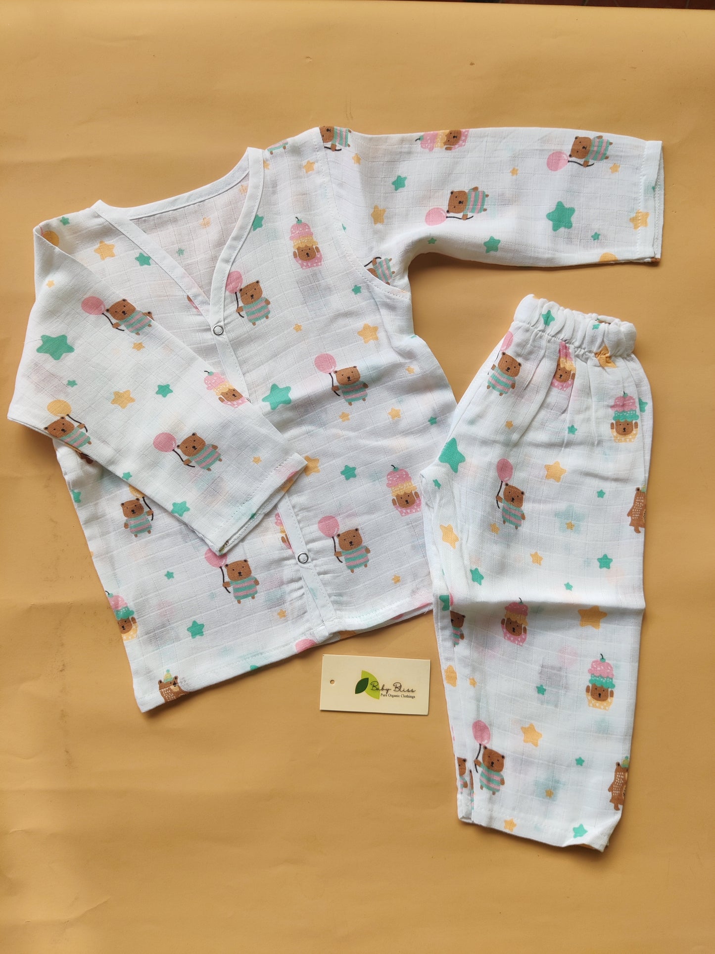 Muslin Sleepsuit (1-2 Yrs)