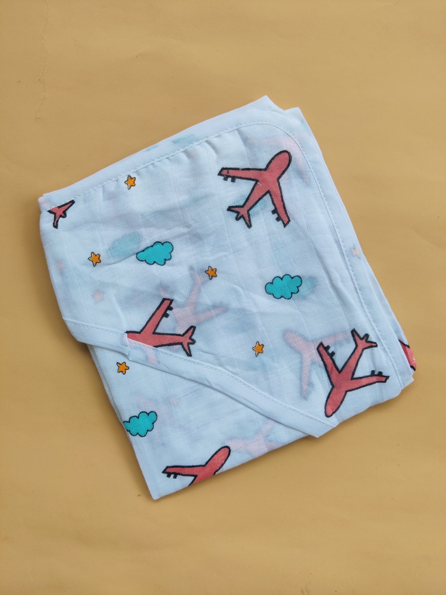 Muslin Hooded Towel – Single Layered