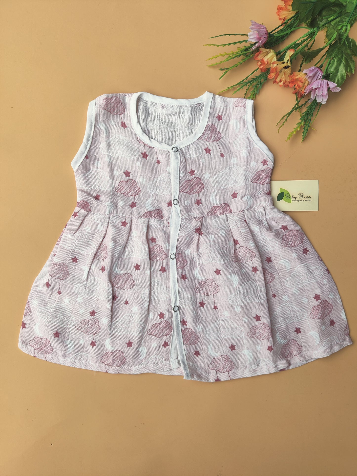 Muslin Frocks Combo (0-6 M)
