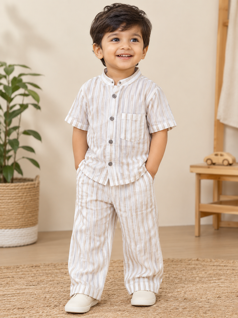 Branded Muslin Half Sleeve + Pant (2-6 Years)