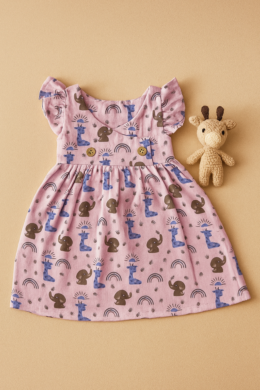 Premium Muslin Cross Over Frocks