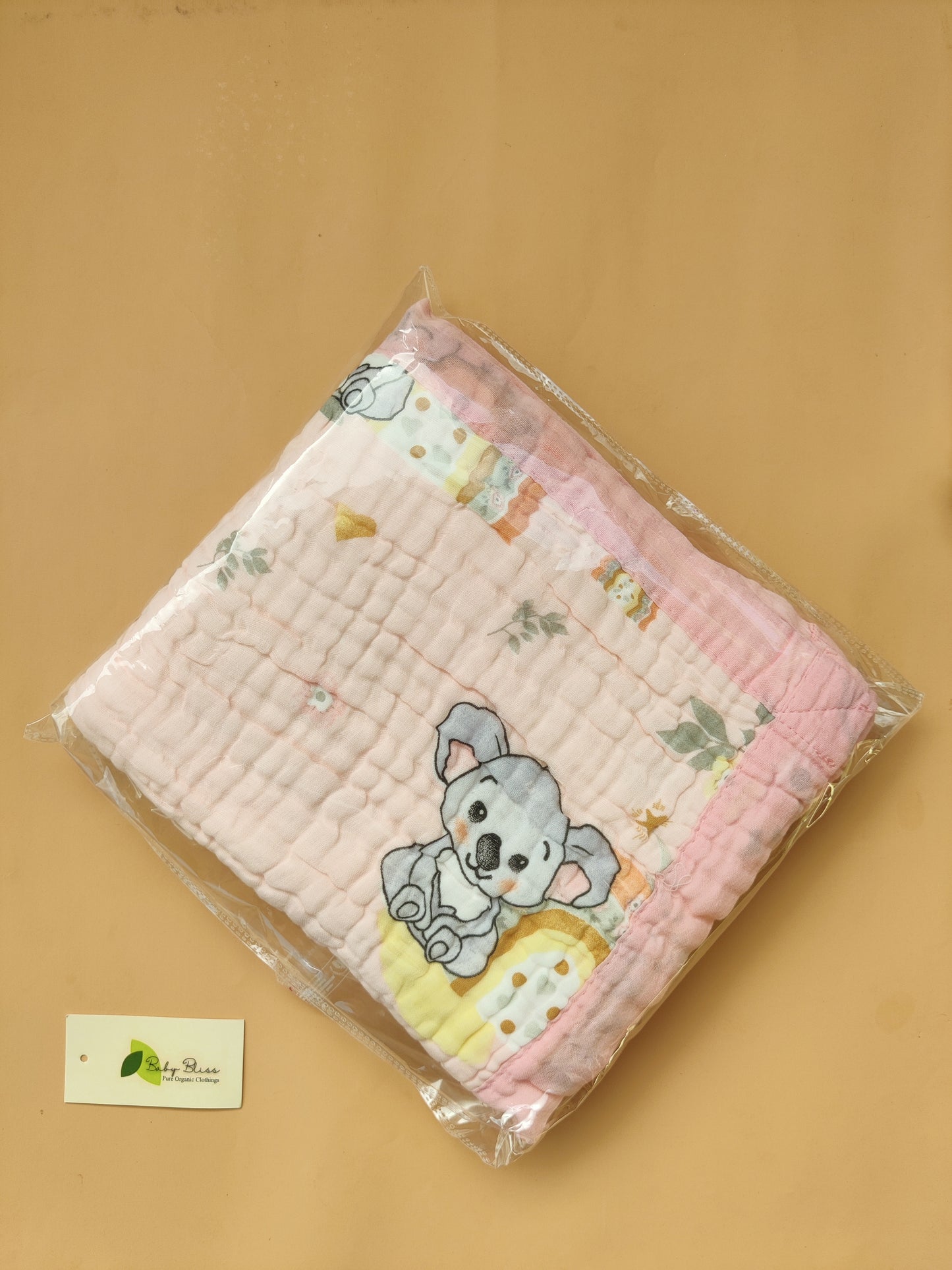 Crinkled Muslin Blankets - 6 Layered