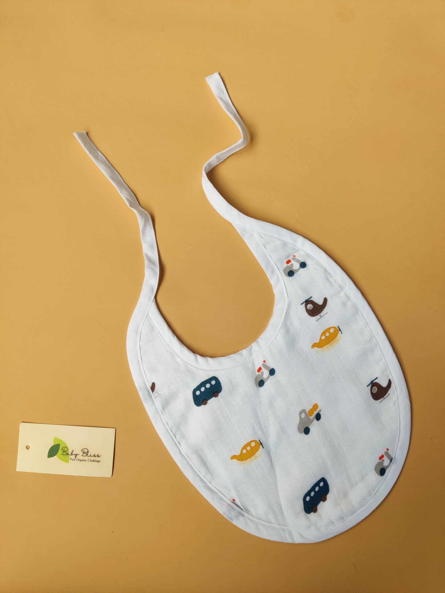 Muslin 4-Layered Bibs
