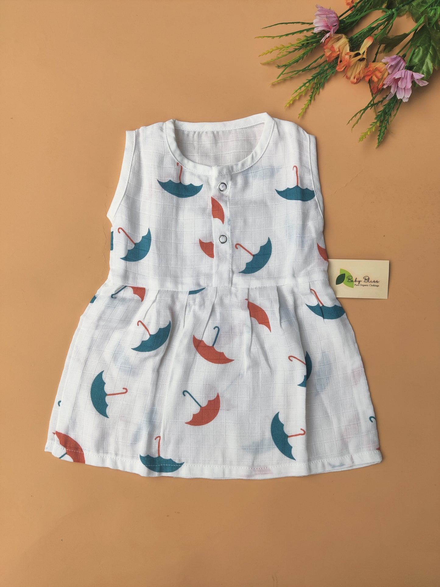 Muslin Frocks Combo (0-6 M)