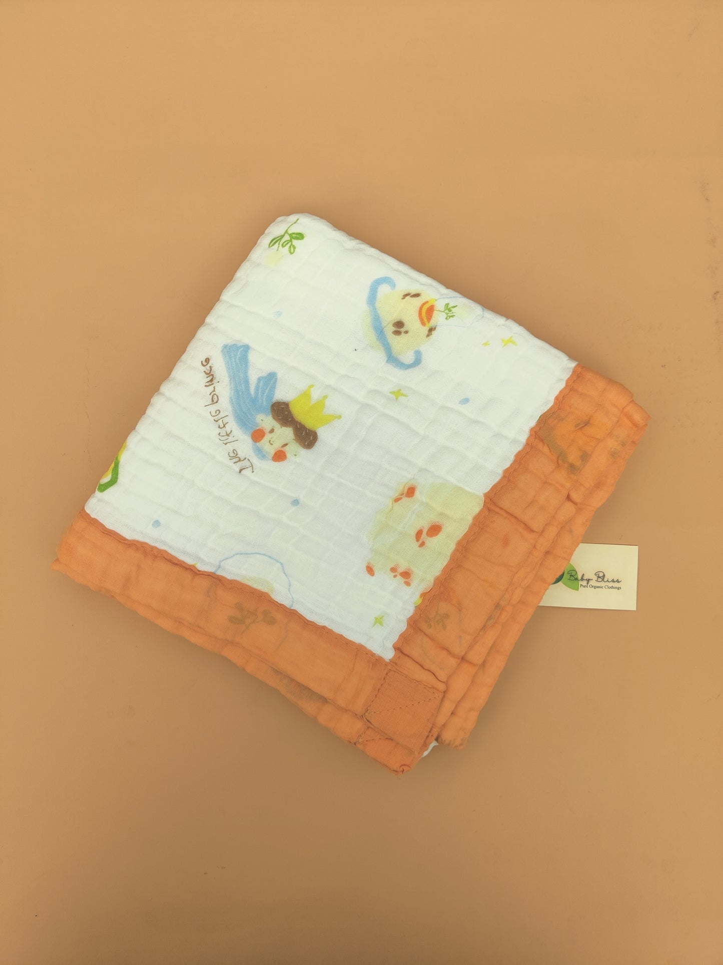 Crinkled Muslin Blankets - 6 Layered