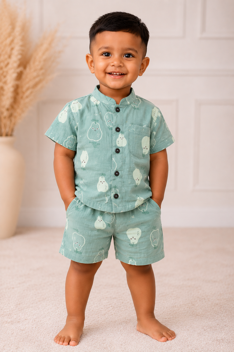 Premium Muslin Digital Printed Co-Ord