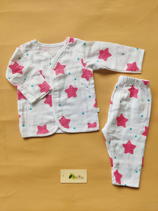 Muslin Sleepsuit with Lining