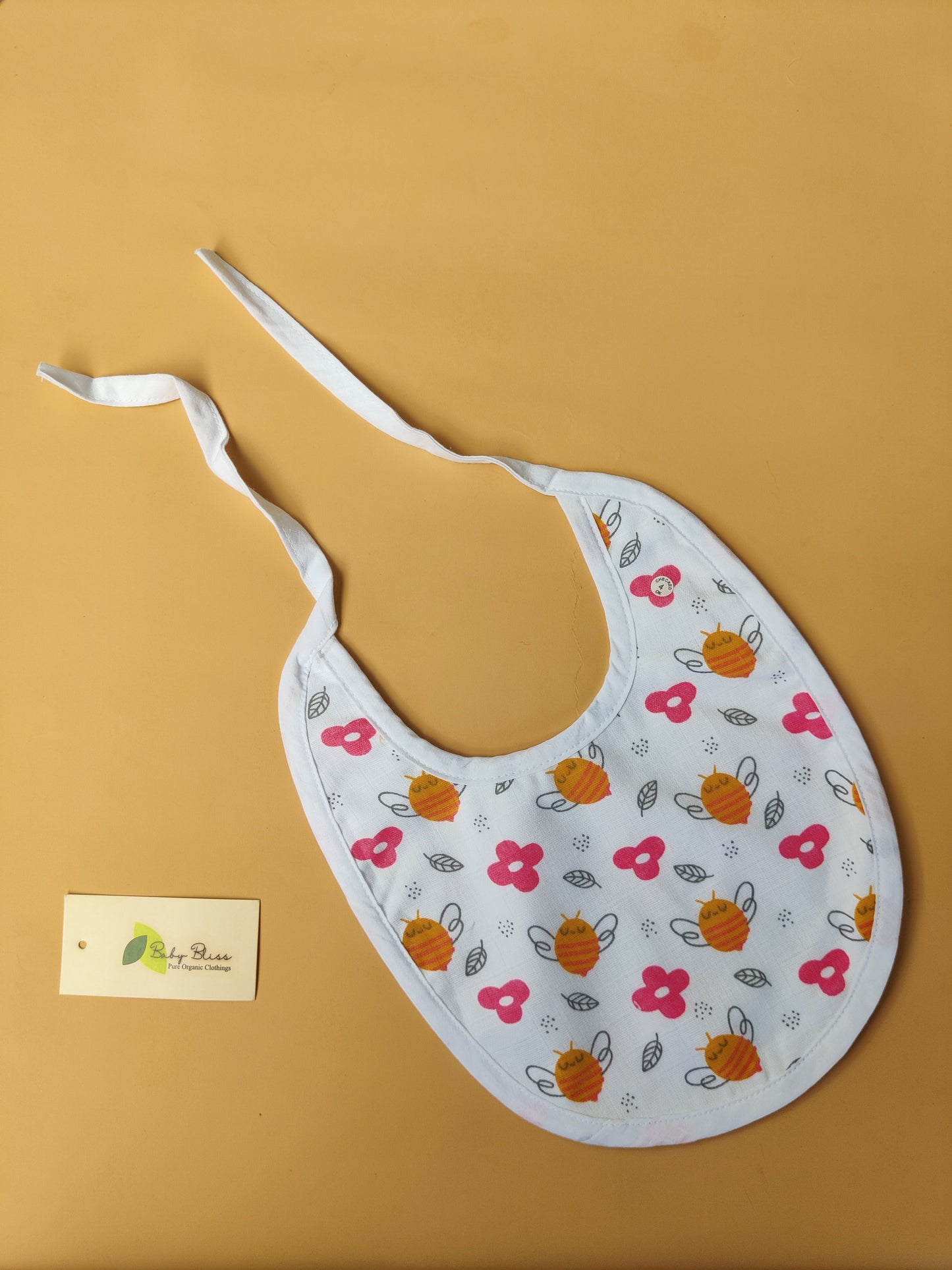 Muslin 4-Layered Bibs