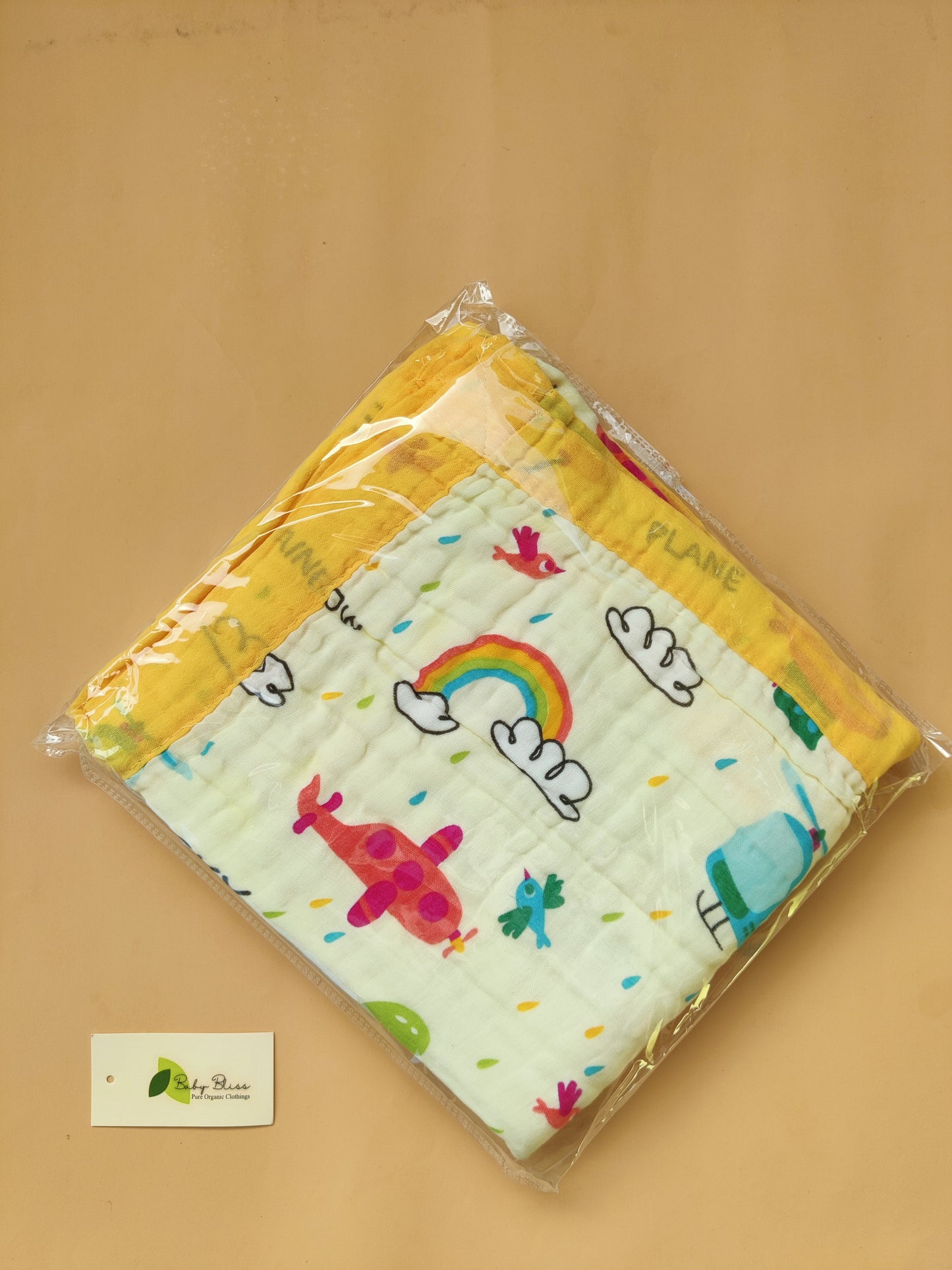 Crinkled Muslin Blankets - 6 Layered
