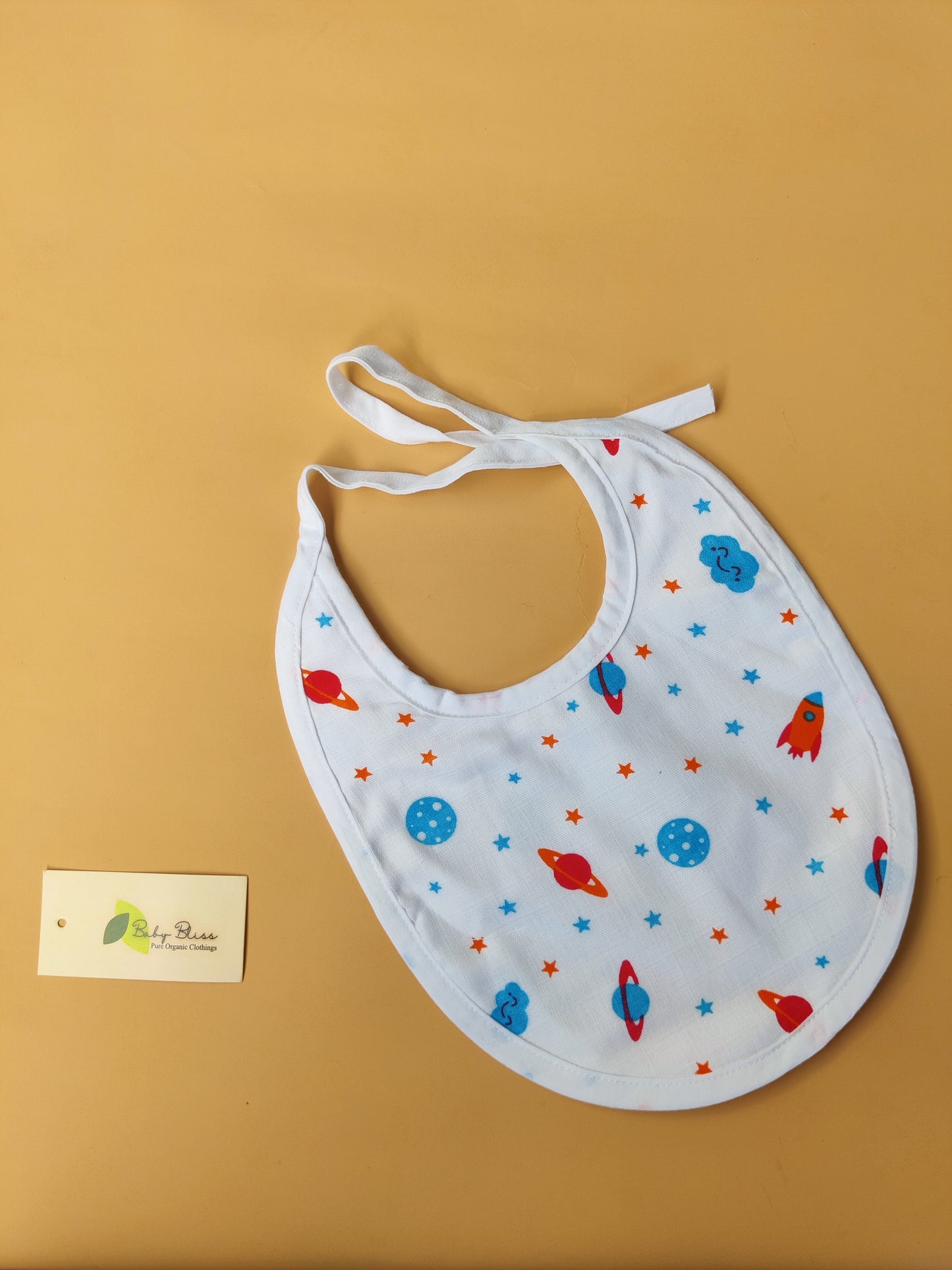 Muslin 4-Layered Bibs