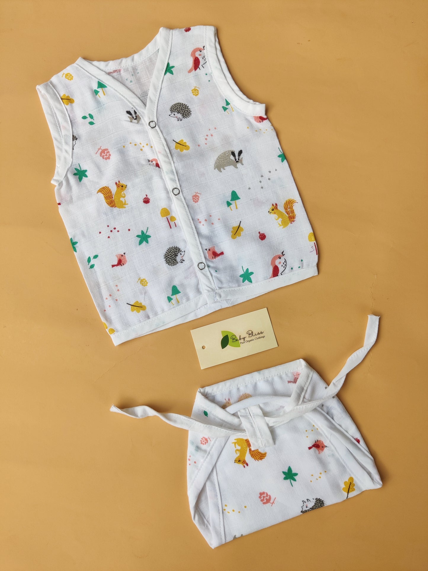 Muslin Jabla & Nappy Combo
