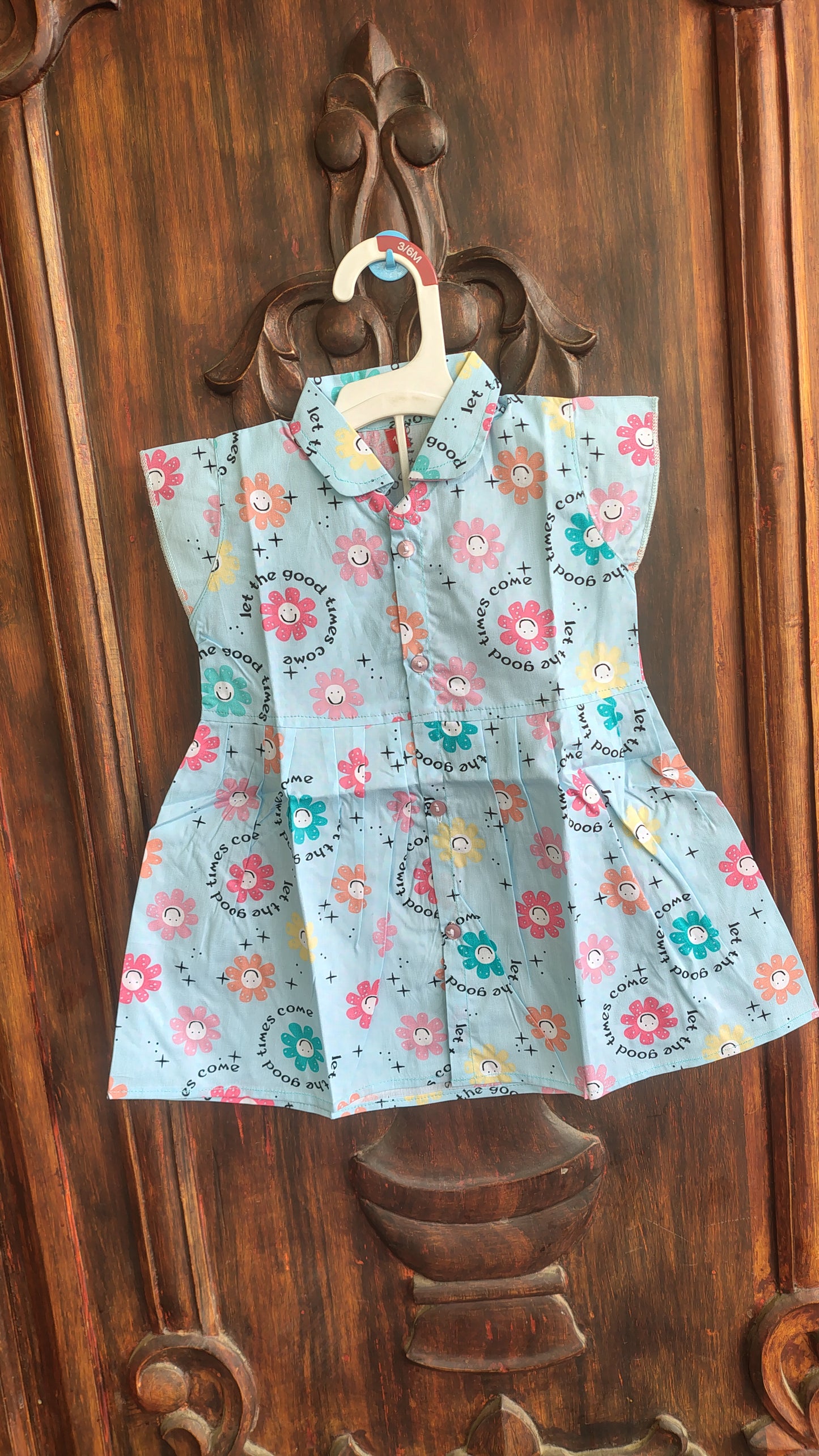 Cotton Collar Frocks