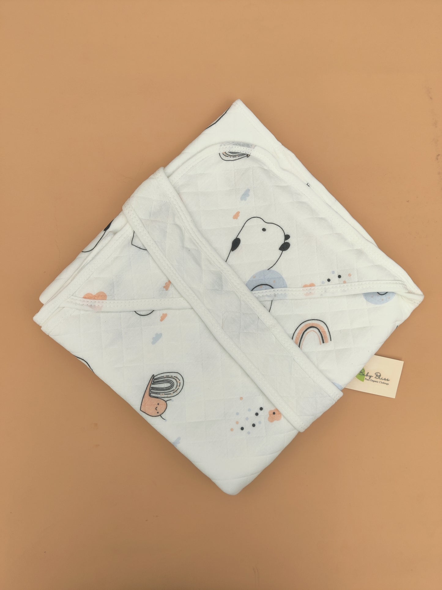 Imported Muslin Hooded Towel with Belt