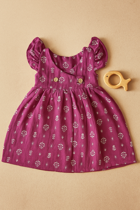 Premium Muslin Cross Over Frocks