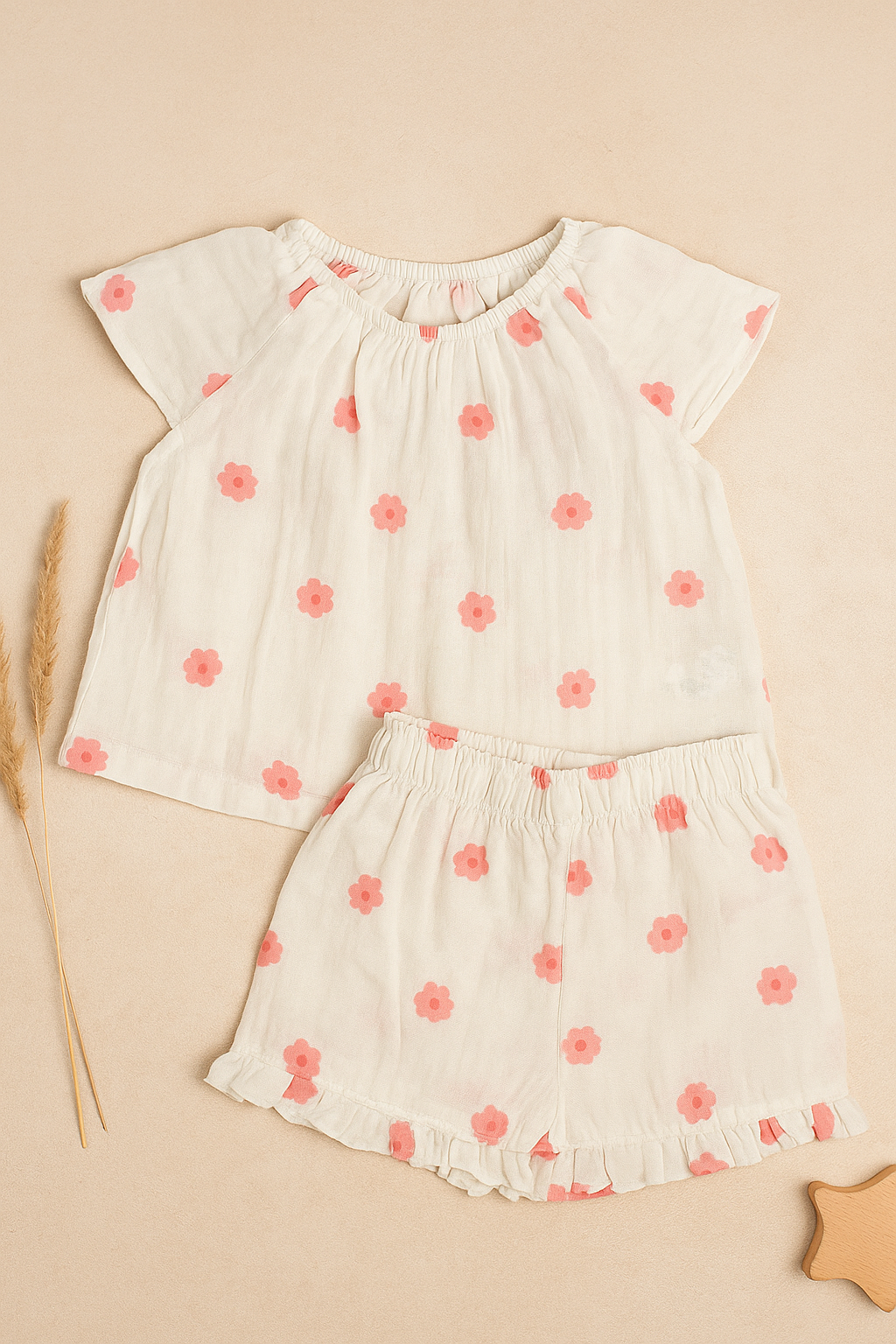 Branded Muslin Co-Ord