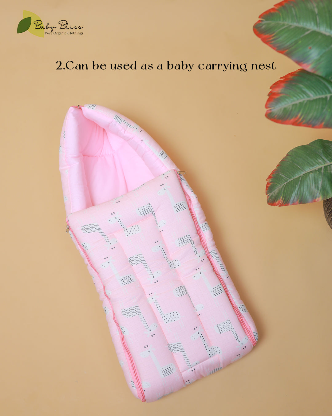 Muslin Baby Carrying Bed – 3 in 1