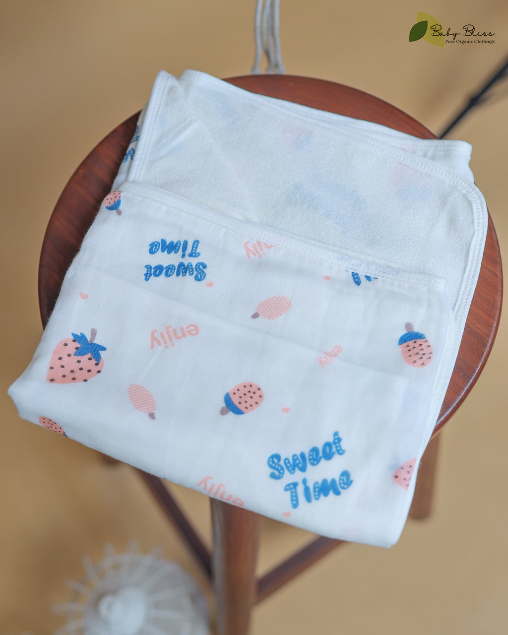 Muslin + Terry Bath Towel