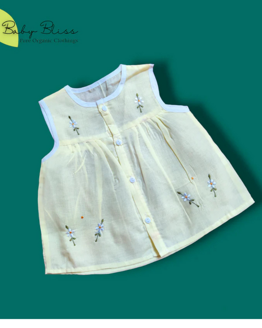Cotton Embroidery Frock