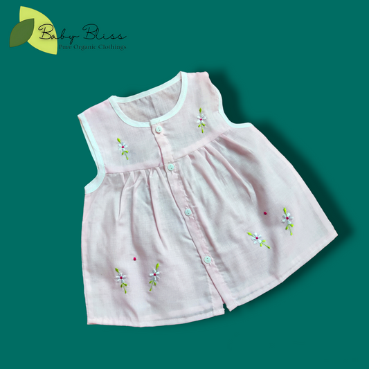 Cotton Embroidery Frock